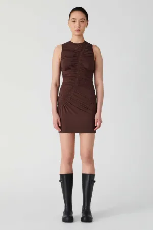 EMEROY MATTE JERSEY MINI DRESS