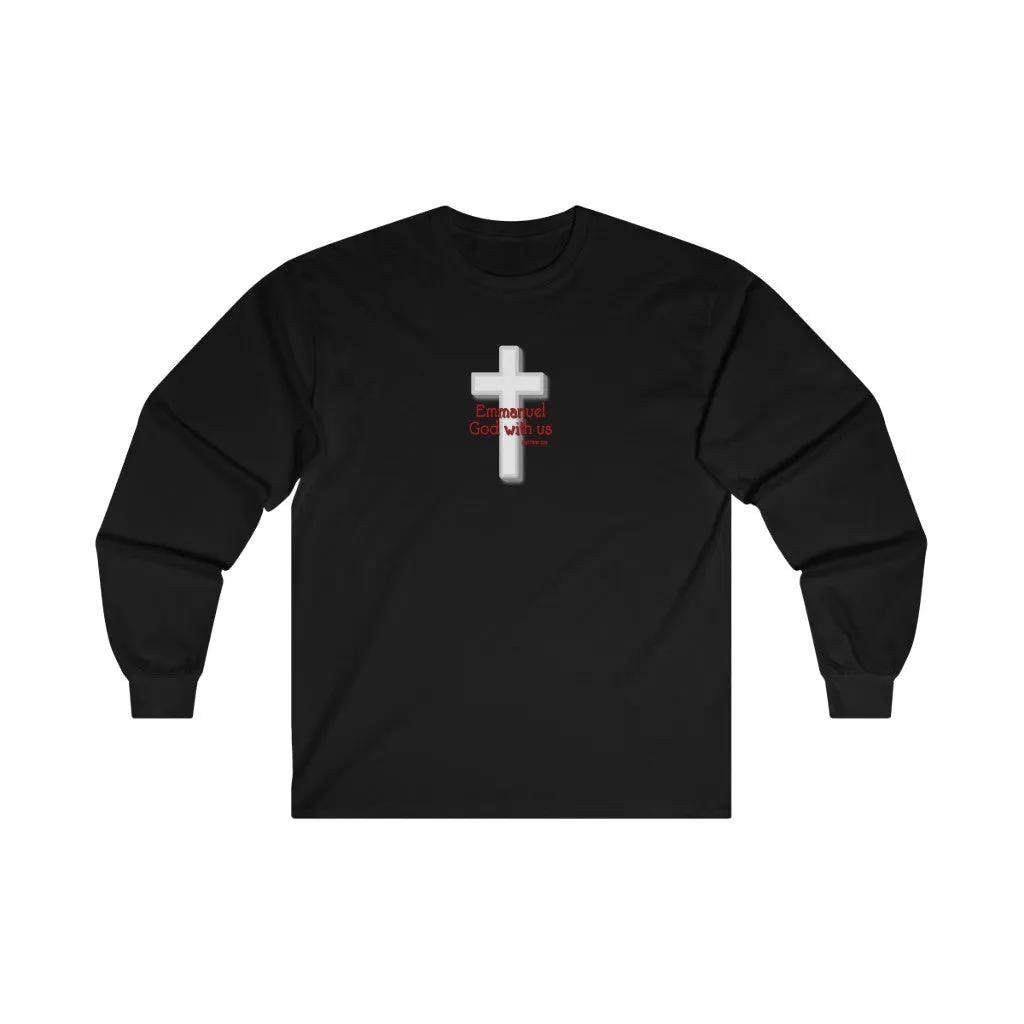 Emmanuel God With Us Men’s Ultra Cotton Long Sleeve Tee