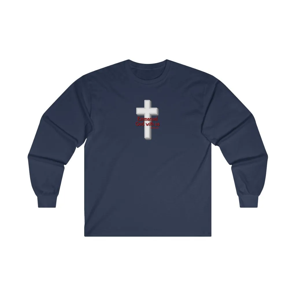Emmanuel God With Us Men’s Ultra Cotton Long Sleeve Tee