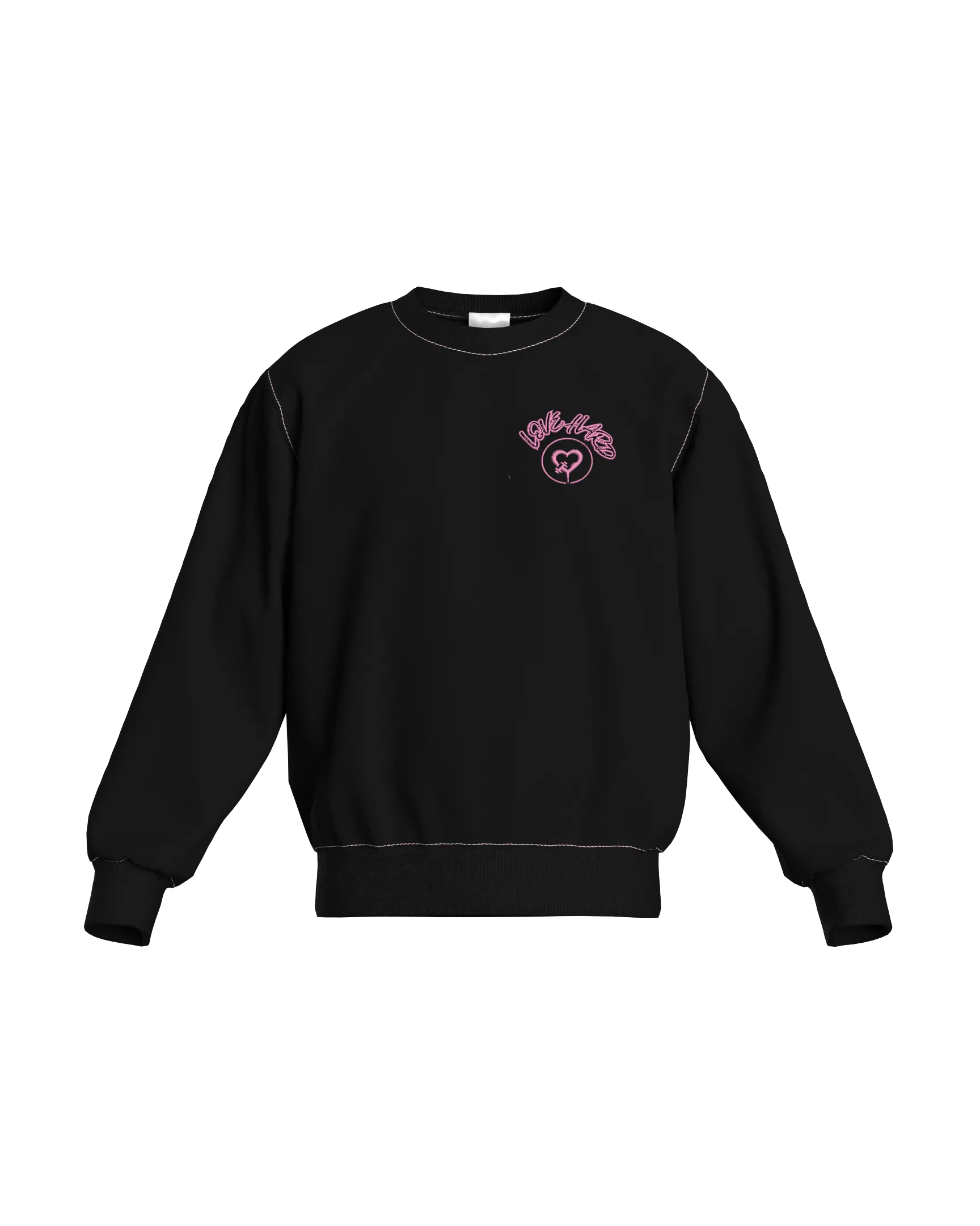 Exclusive: LOVE HARD Crewneck Sweatsuit (TOP & BOTTOM INCLUDED)