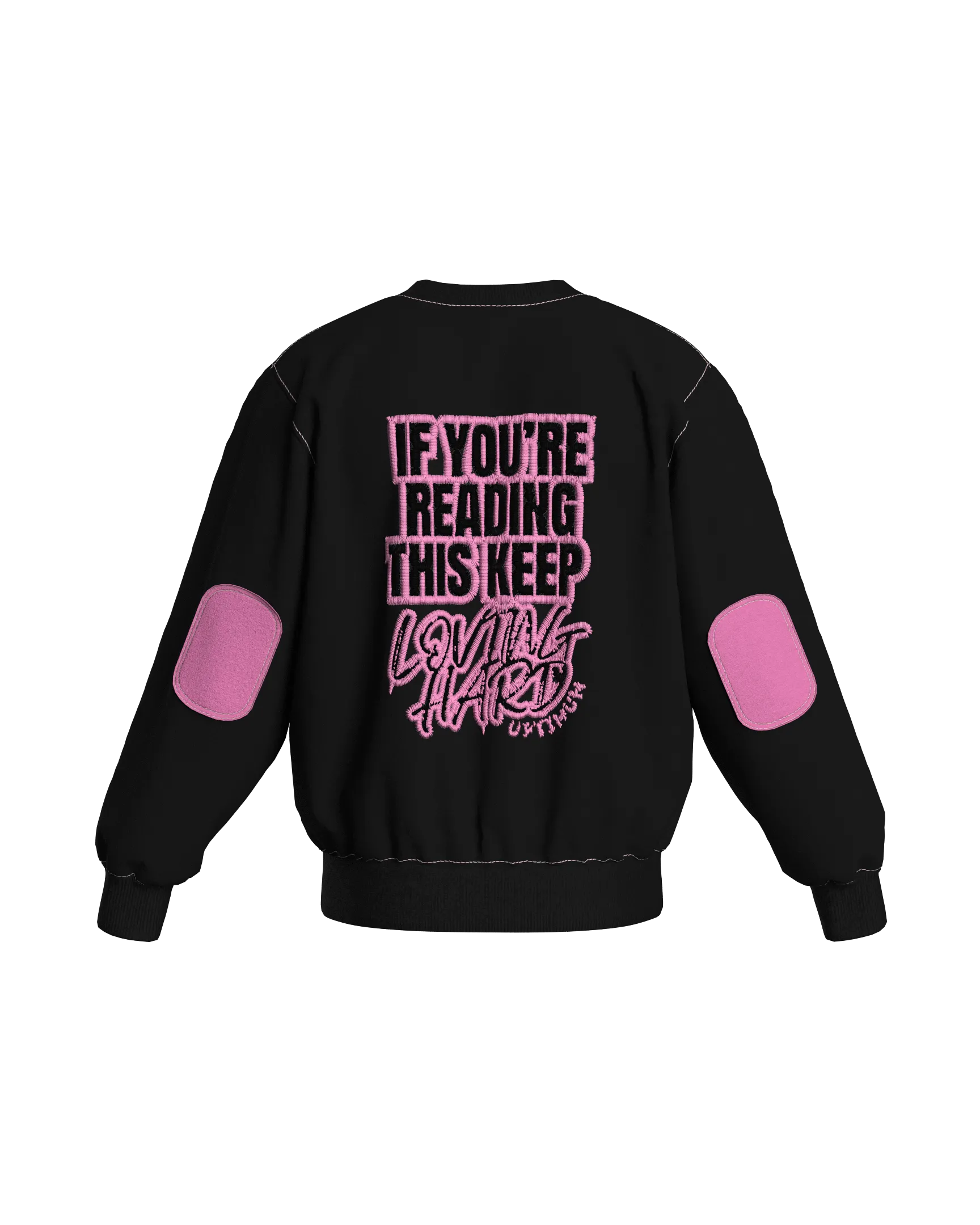 Exclusive: LOVE HARD Crewneck Sweatsuit (TOP & BOTTOM INCLUDED)