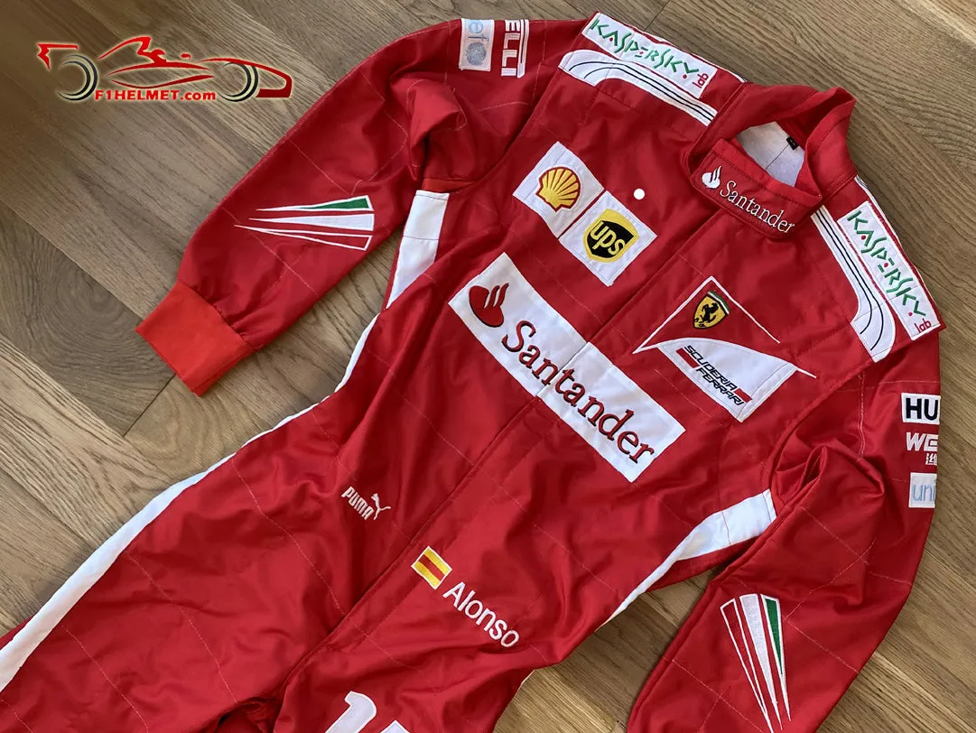 Fernando Alonso 2014 Replica racing suit / Ferrari F1