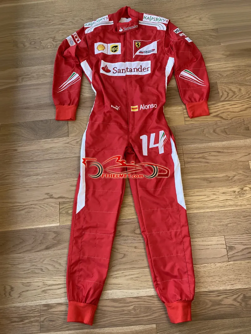 Fernando Alonso 2014 Replica racing suit / Ferrari F1