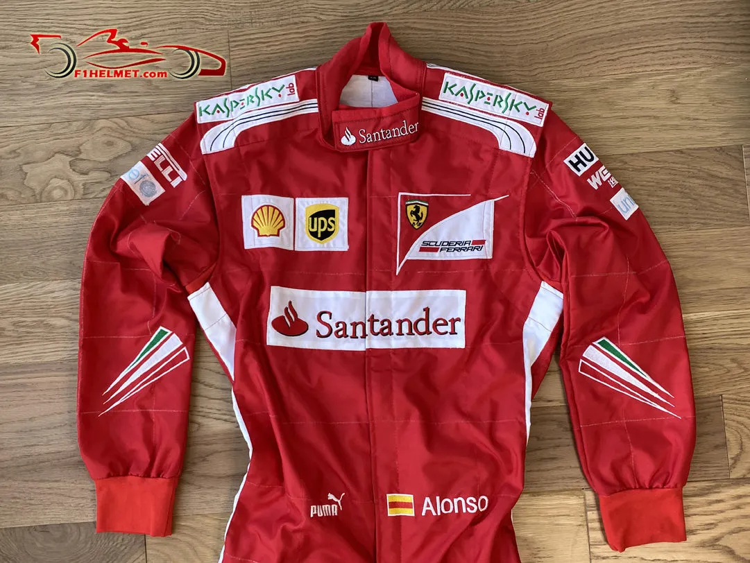 Fernando Alonso 2014 Replica racing suit / Ferrari F1