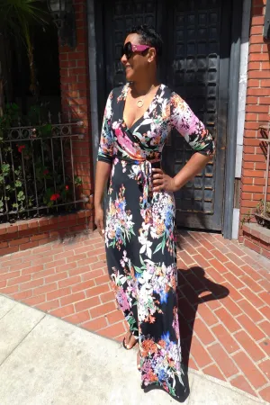 Flora Wrap Dress