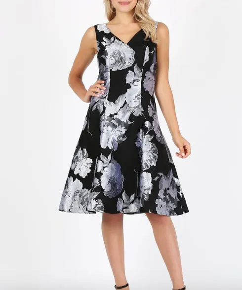 Floral Evening Dress