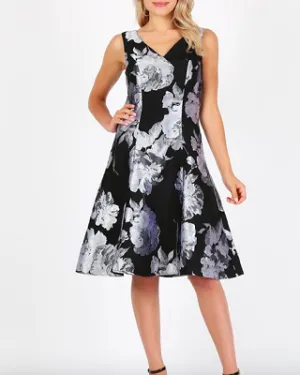 Floral Evening Dress