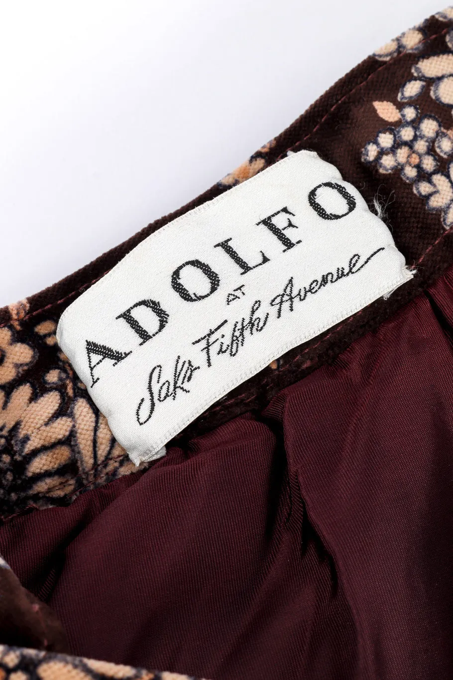 Floral Velvet Ball Skirt