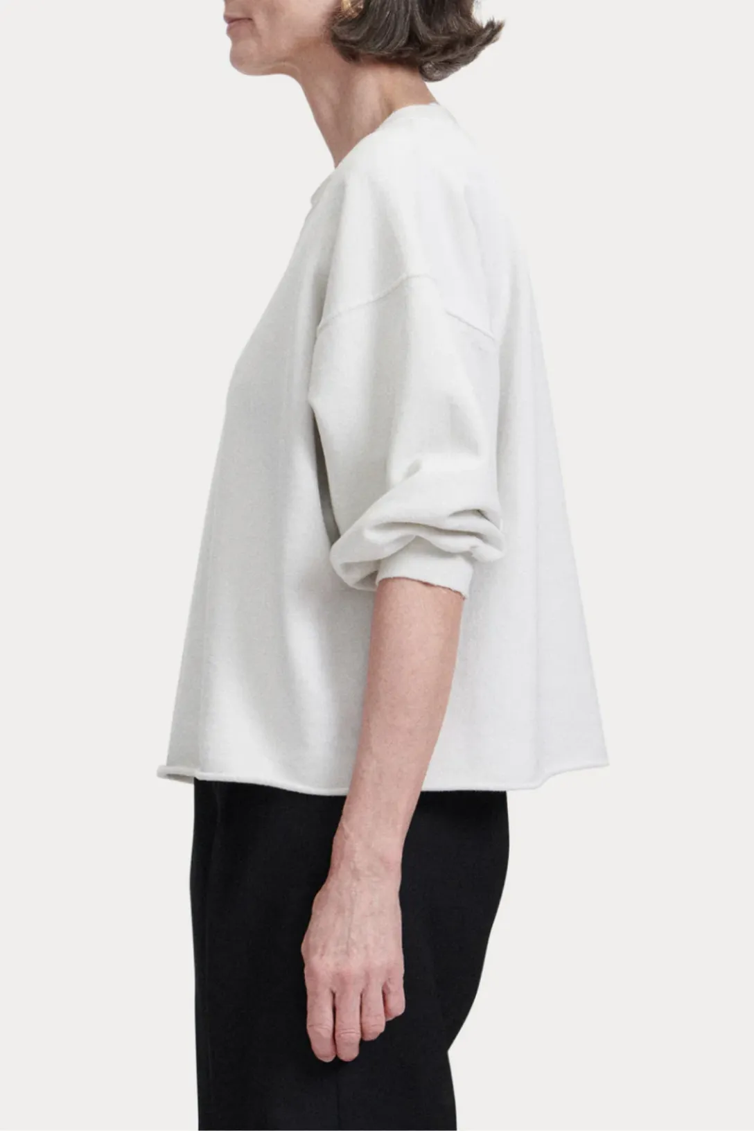 Fond Sweatshirt | Dirty White