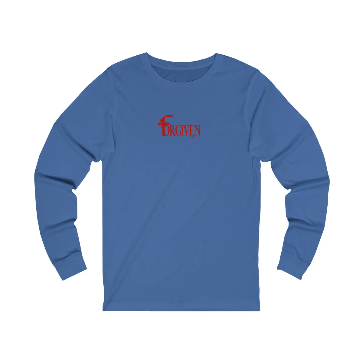 Forgiven Men’s Unisex Jersey Long Sleeve Tee