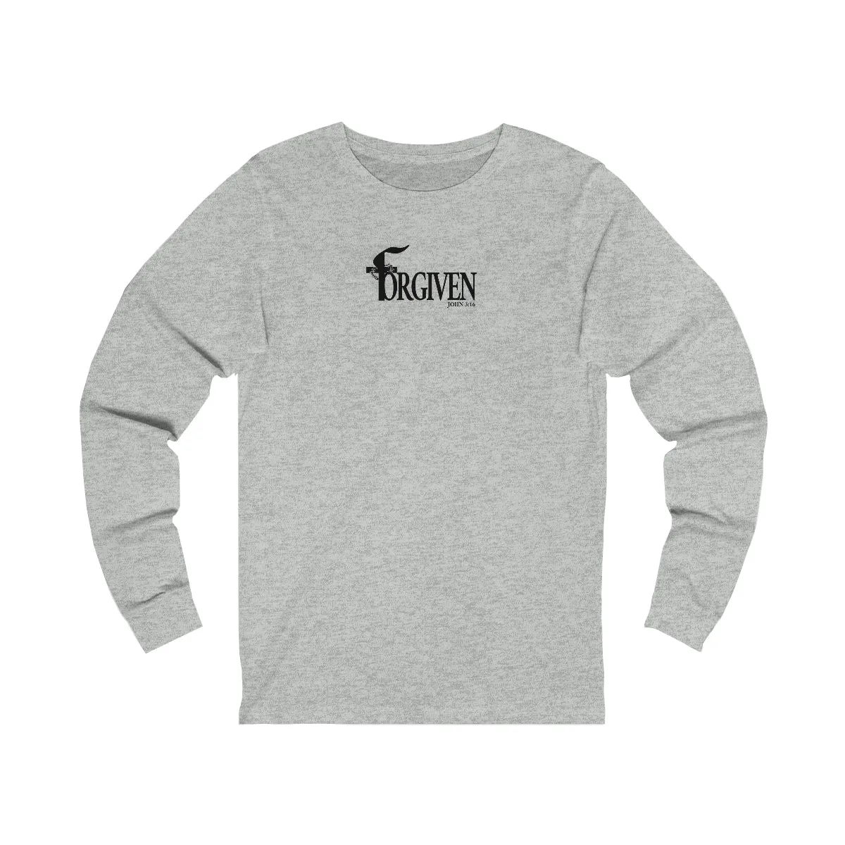 Forgiven Men’s Unisex Jersey Long Sleeve Tee