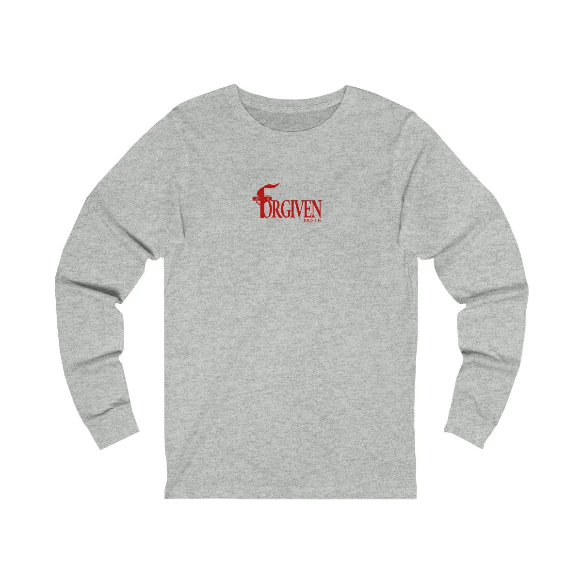 Forgiven Men’s Unisex Jersey Long Sleeve Tee