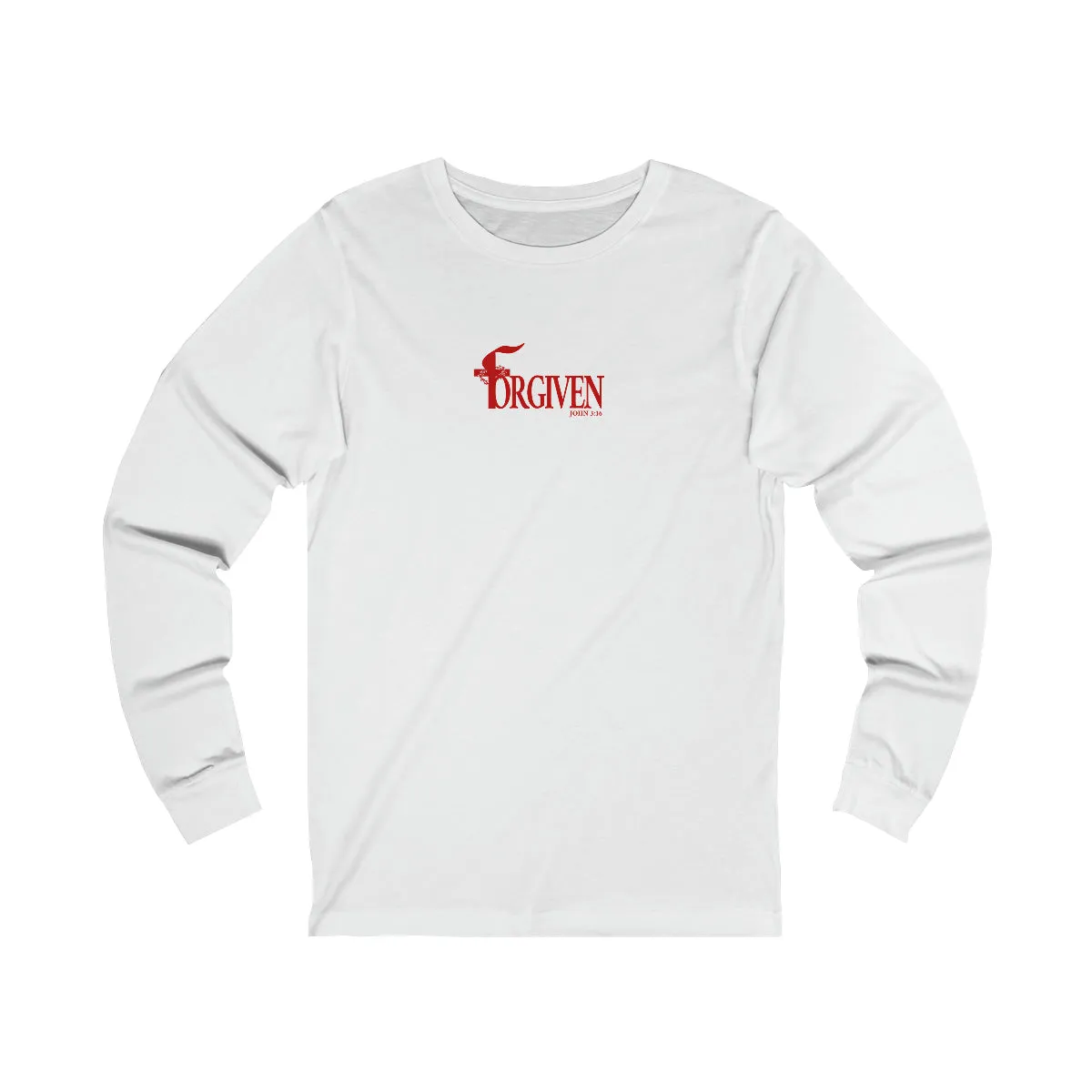 Forgiven Men’s Unisex Jersey Long Sleeve Tee