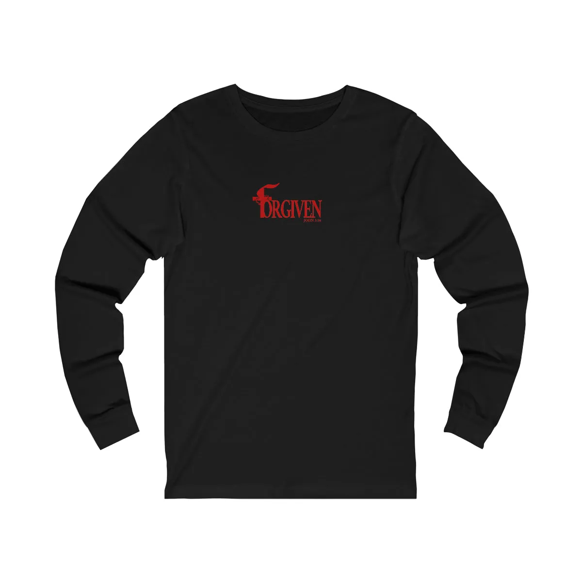 Forgiven Men’s Unisex Jersey Long Sleeve Tee