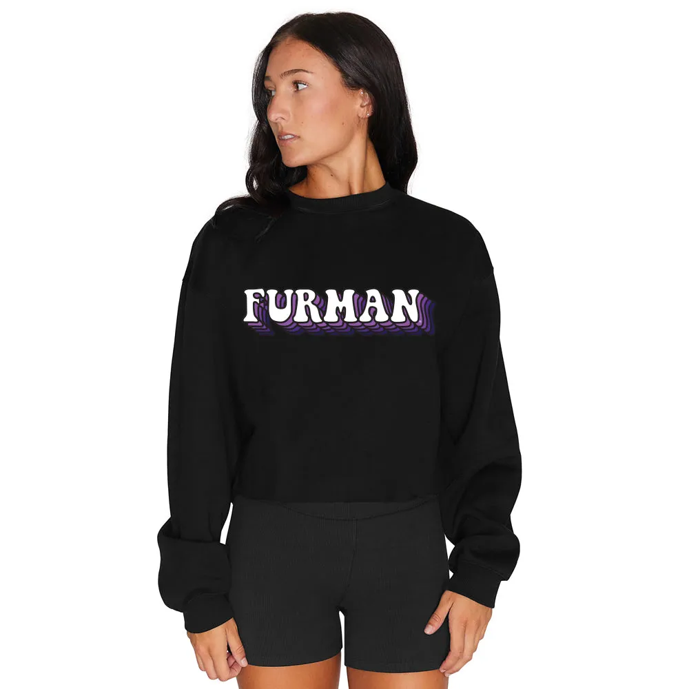 Furman University Retro Crewneck