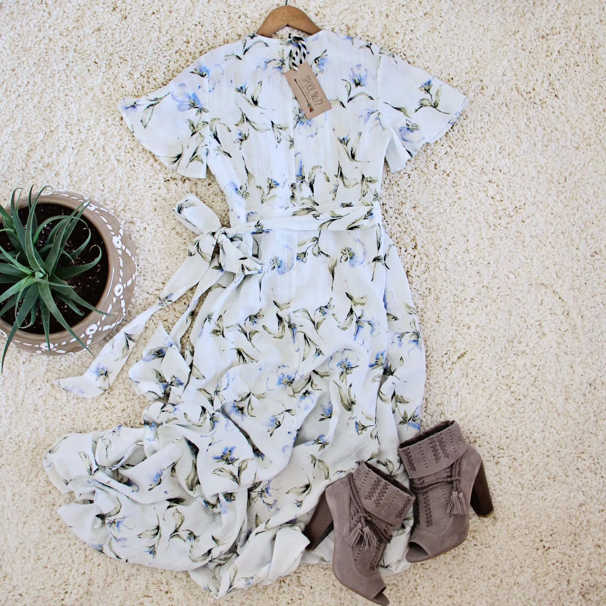 Georgia Sweet Wrap Maxi Dress