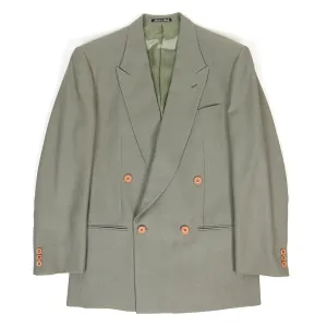 Giorgio Armani Vintage Double Breasted 2 Piece Suit Size 40R