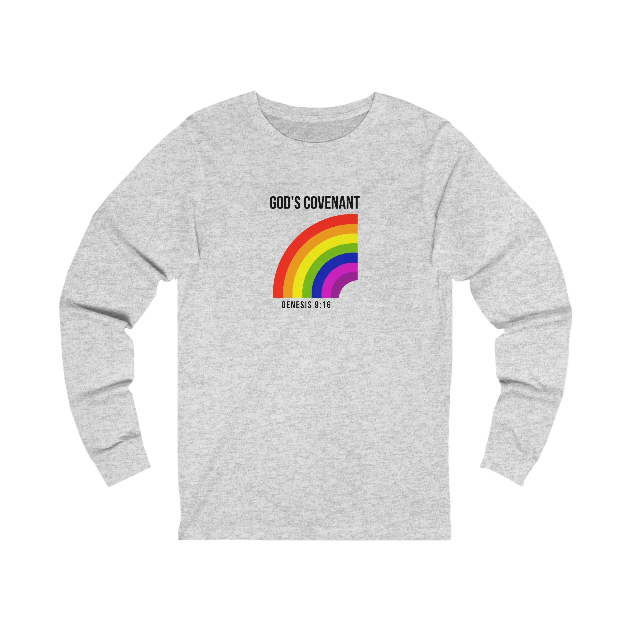 God's Covenant Men's Unisex Jersey Long Sleeve Tee