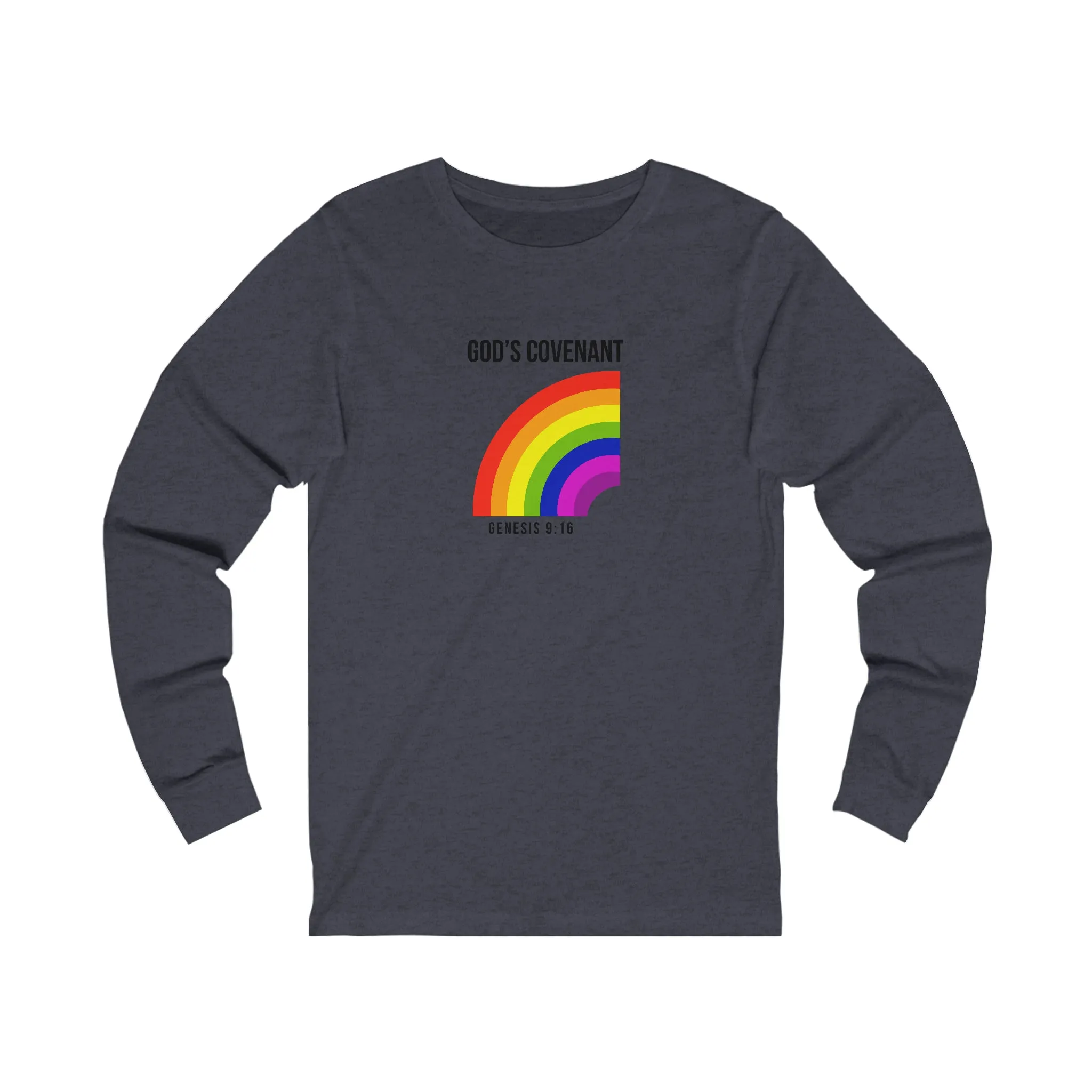God's Covenant Men's Unisex Jersey Long Sleeve Tee