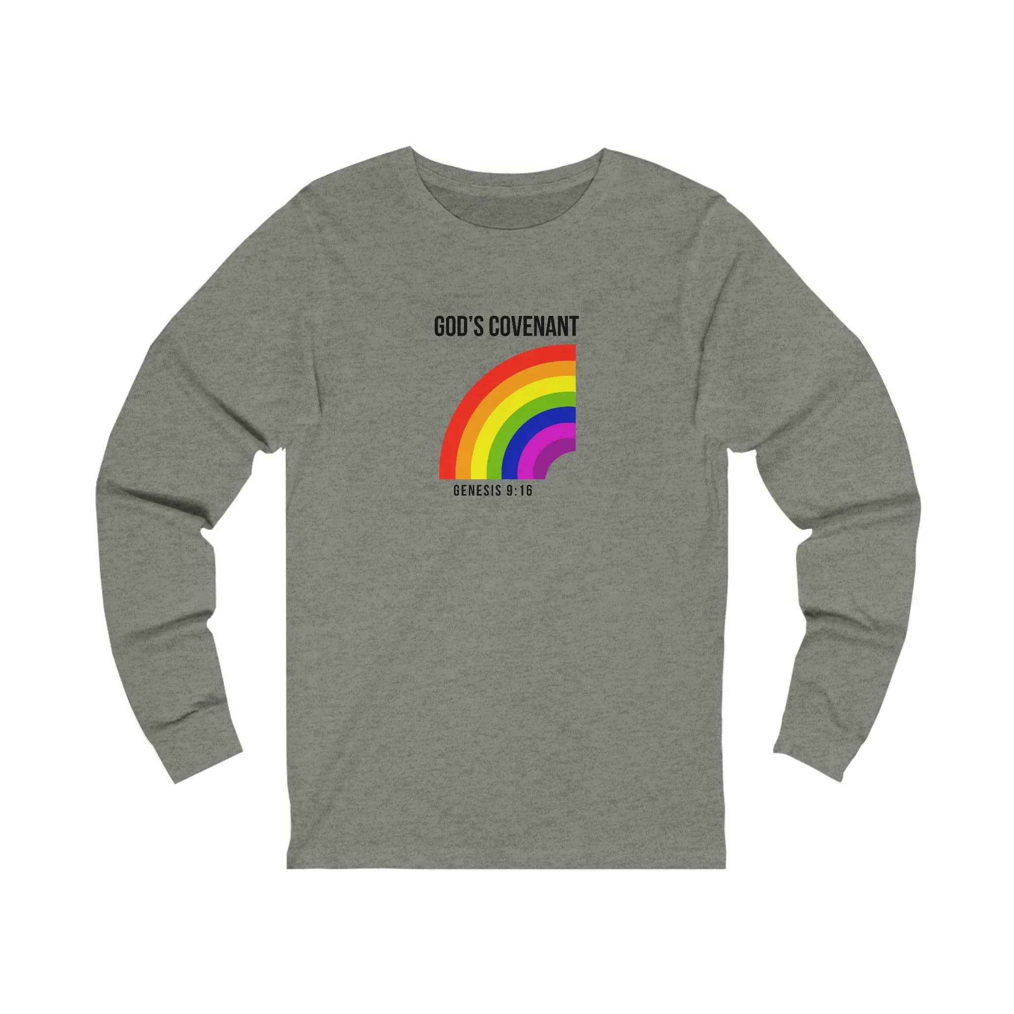 God's Covenant Men's Unisex Jersey Long Sleeve Tee