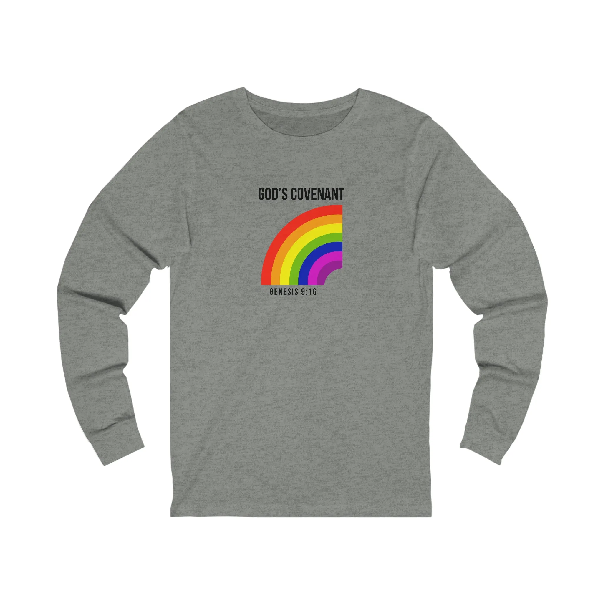 God's Covenant Men's Unisex Jersey Long Sleeve Tee