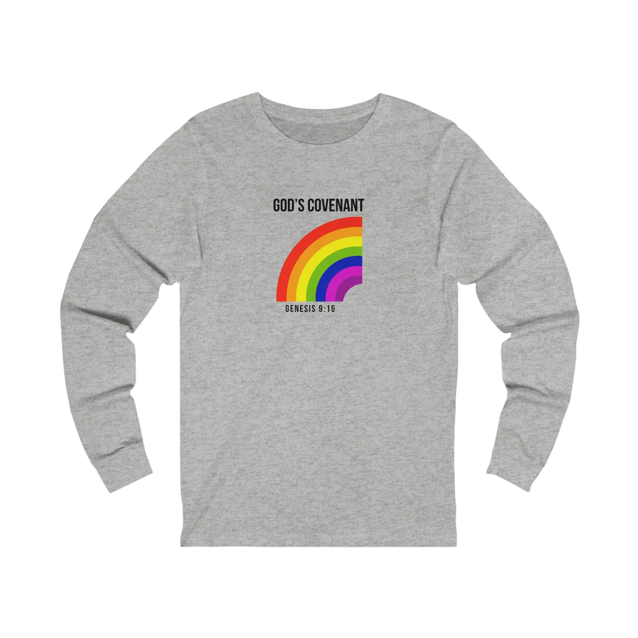 God's Covenant Men's Unisex Jersey Long Sleeve Tee
