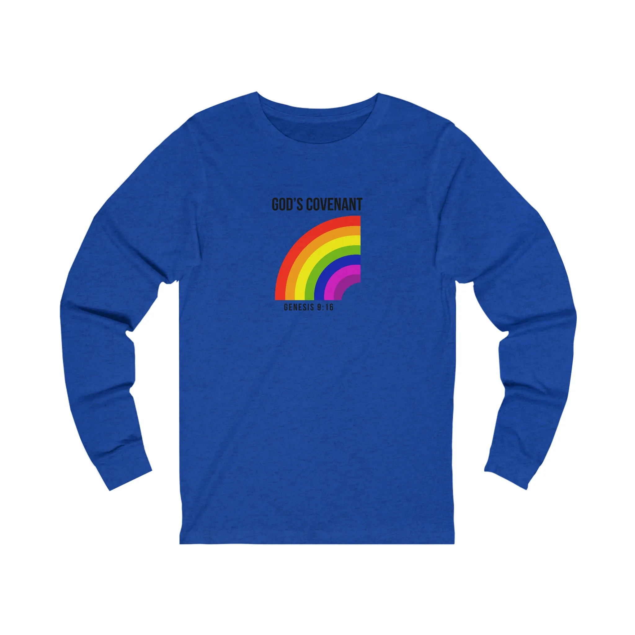 God's Covenant Men's Unisex Jersey Long Sleeve Tee