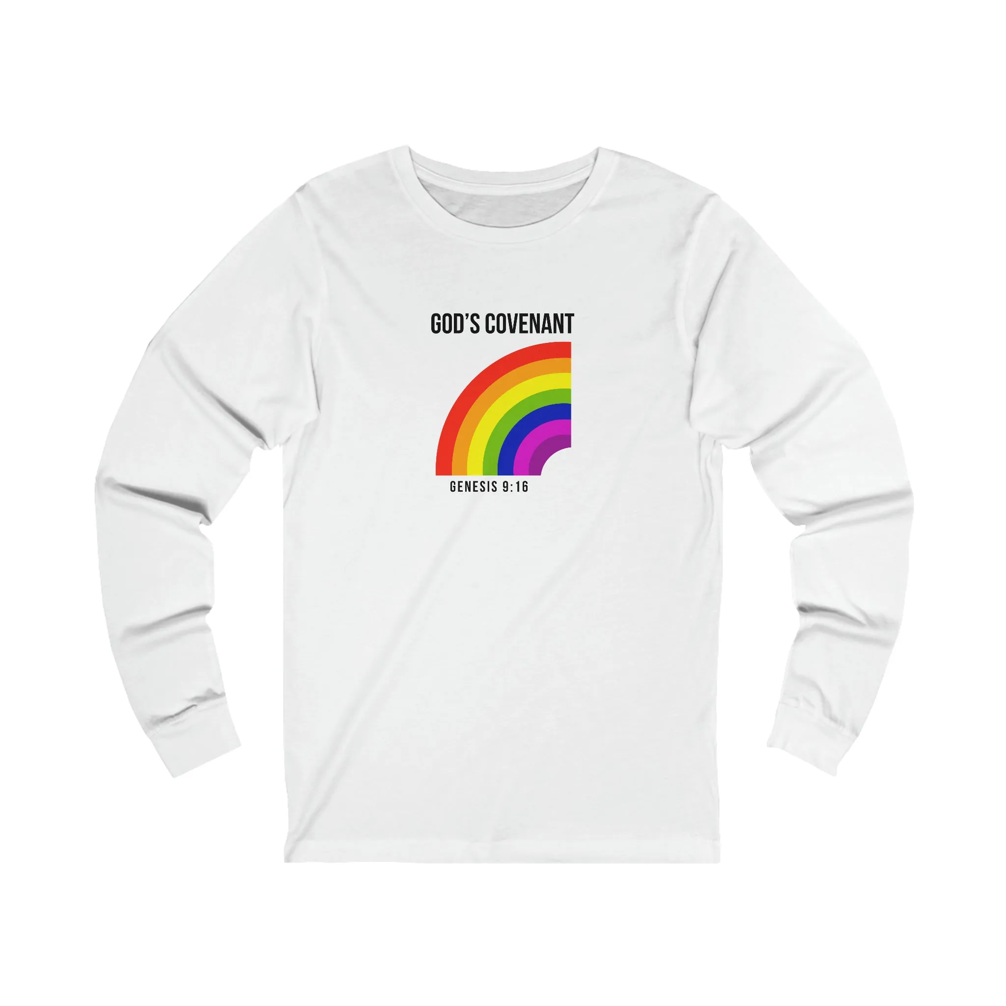 God's Covenant Men's Unisex Jersey Long Sleeve Tee
