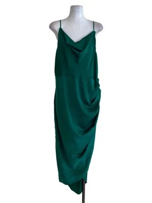 Green Wrap Dress