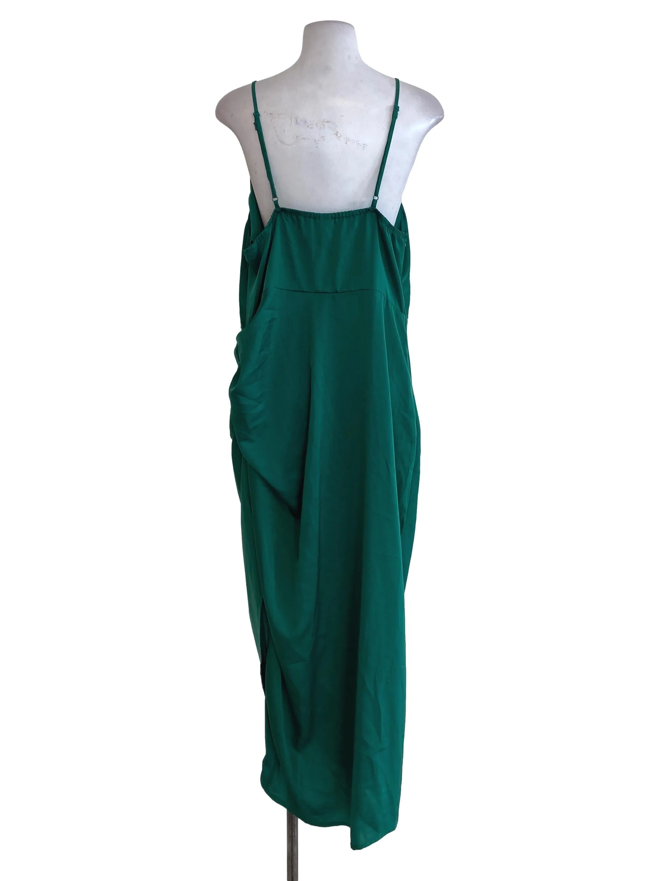 Green Wrap Dress