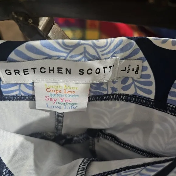 Gretchen Scott Jersey Skippy skort size Large preppy