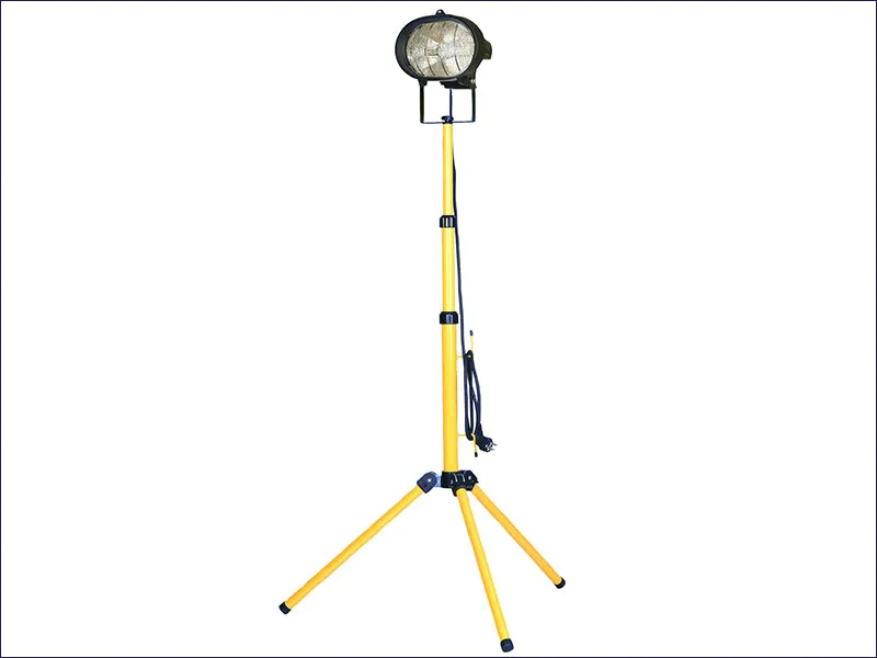 Halogen Sitelight Single With Tripod 500 Watt 110v or 240 Volt