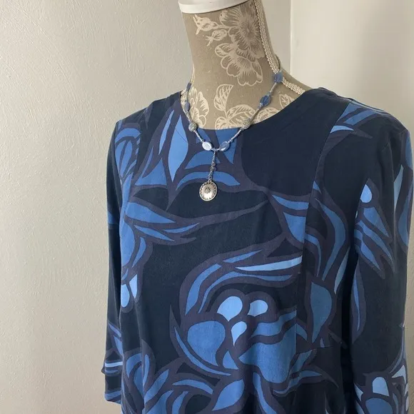 H&amp;M Blue Dress. Sz 10.