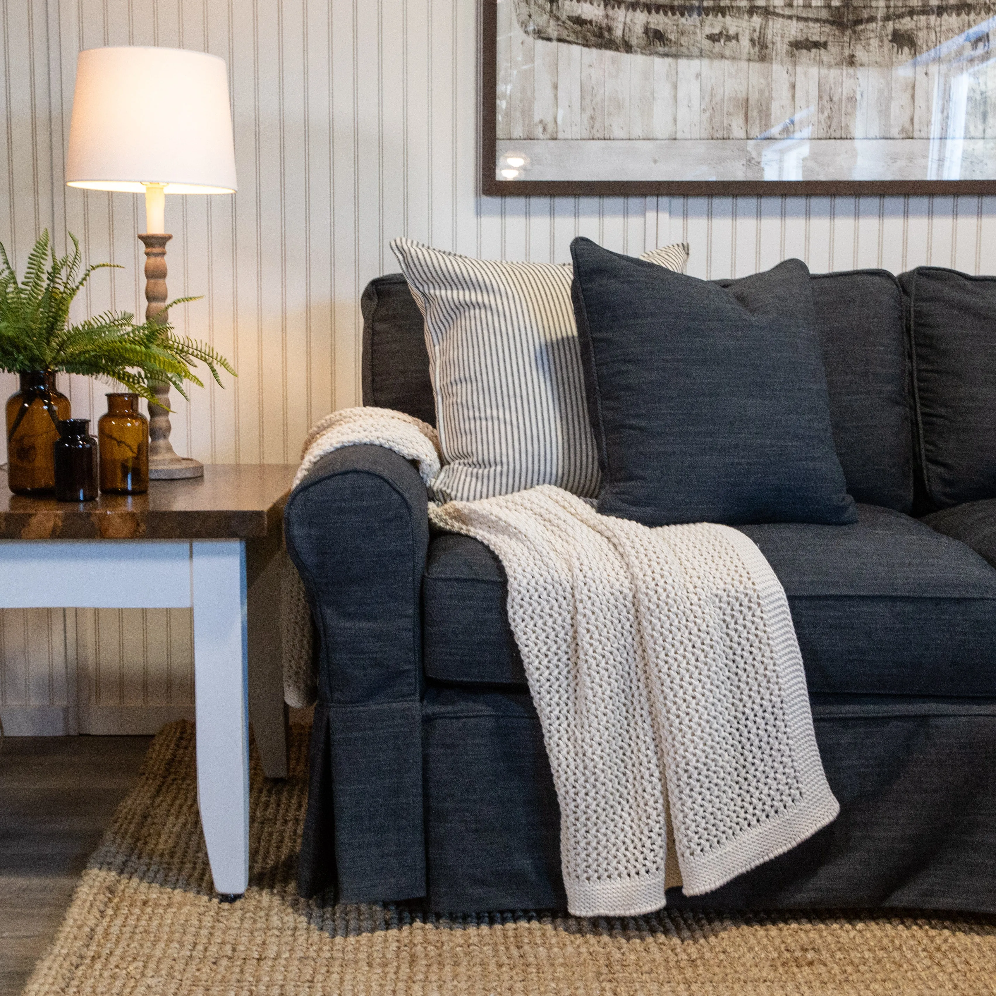 Hampton Slipcovered Sofa