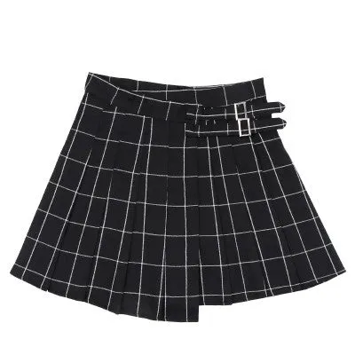 Harajuku Plaid Pleated Skirt YC20480