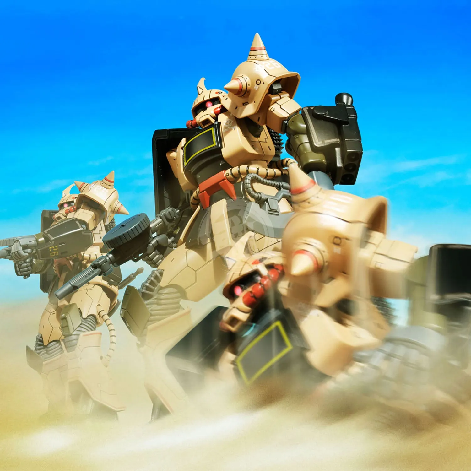 HG Zaku Desert Type