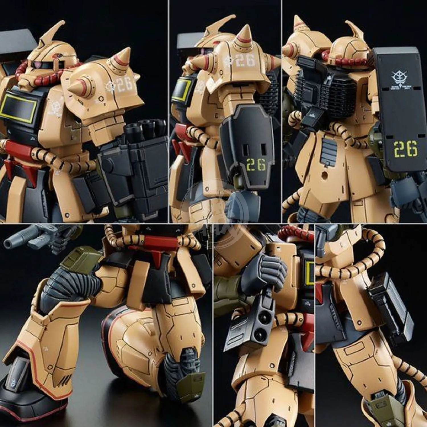 HG Zaku Desert Type