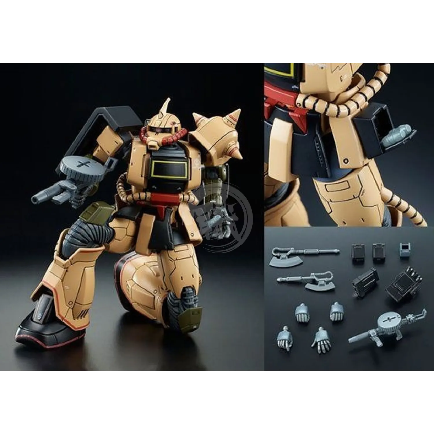 HG Zaku Desert Type