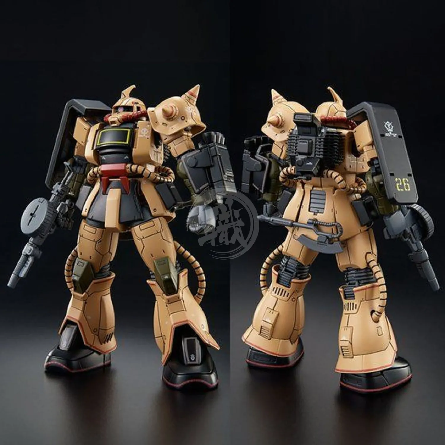 HG Zaku Desert Type