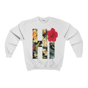 Hi Floral Unisex Heavy Blend™ Crewneck Sweatshirt