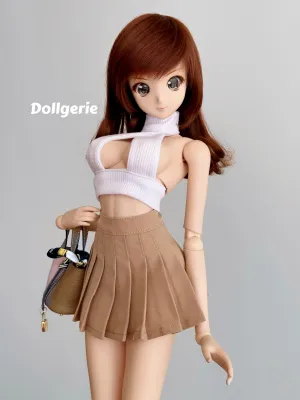 High Waist Pleated Mini Skirt for SmartDoll / DD