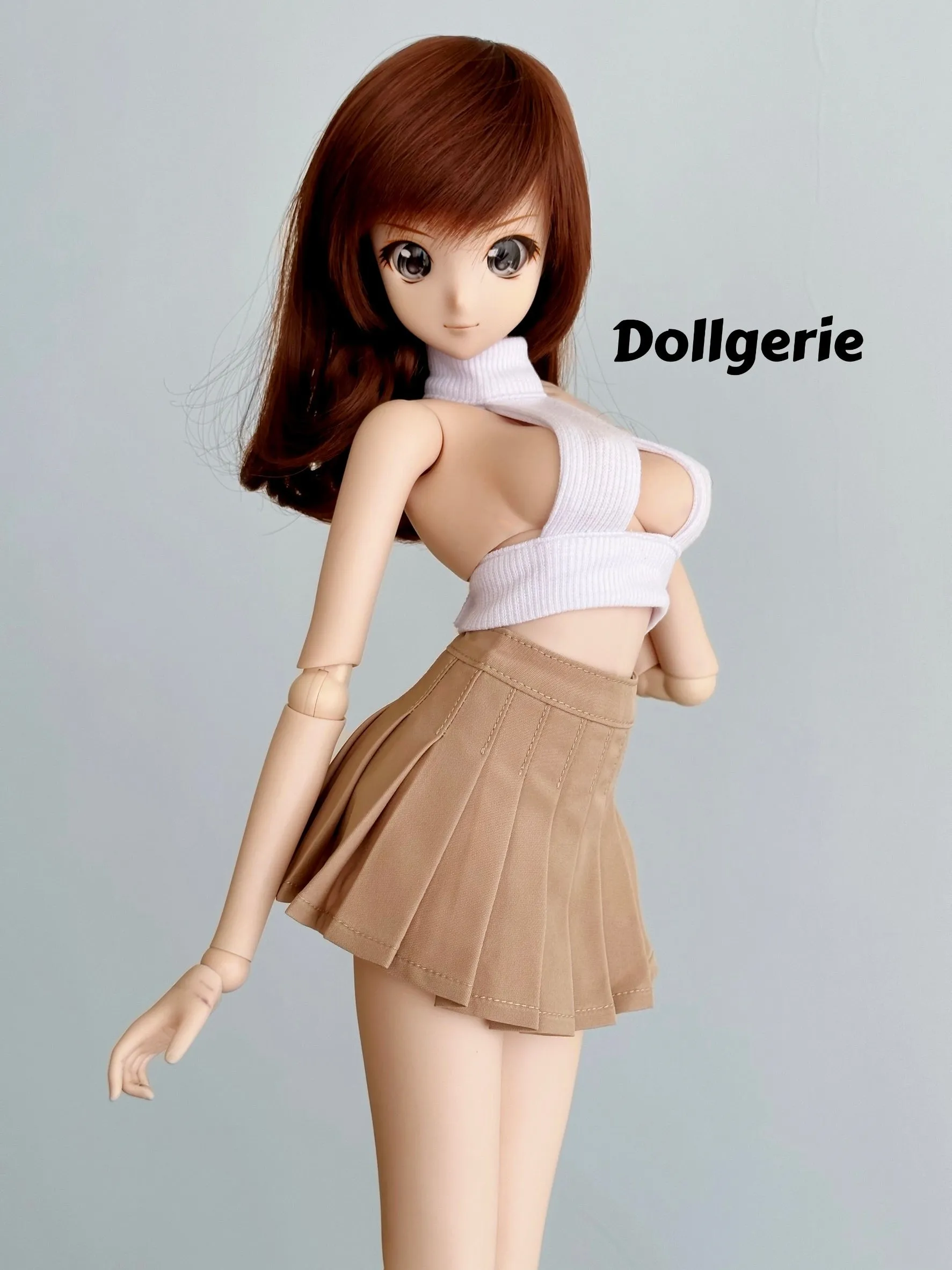 High Waist Pleated Mini Skirt for SmartDoll / DD