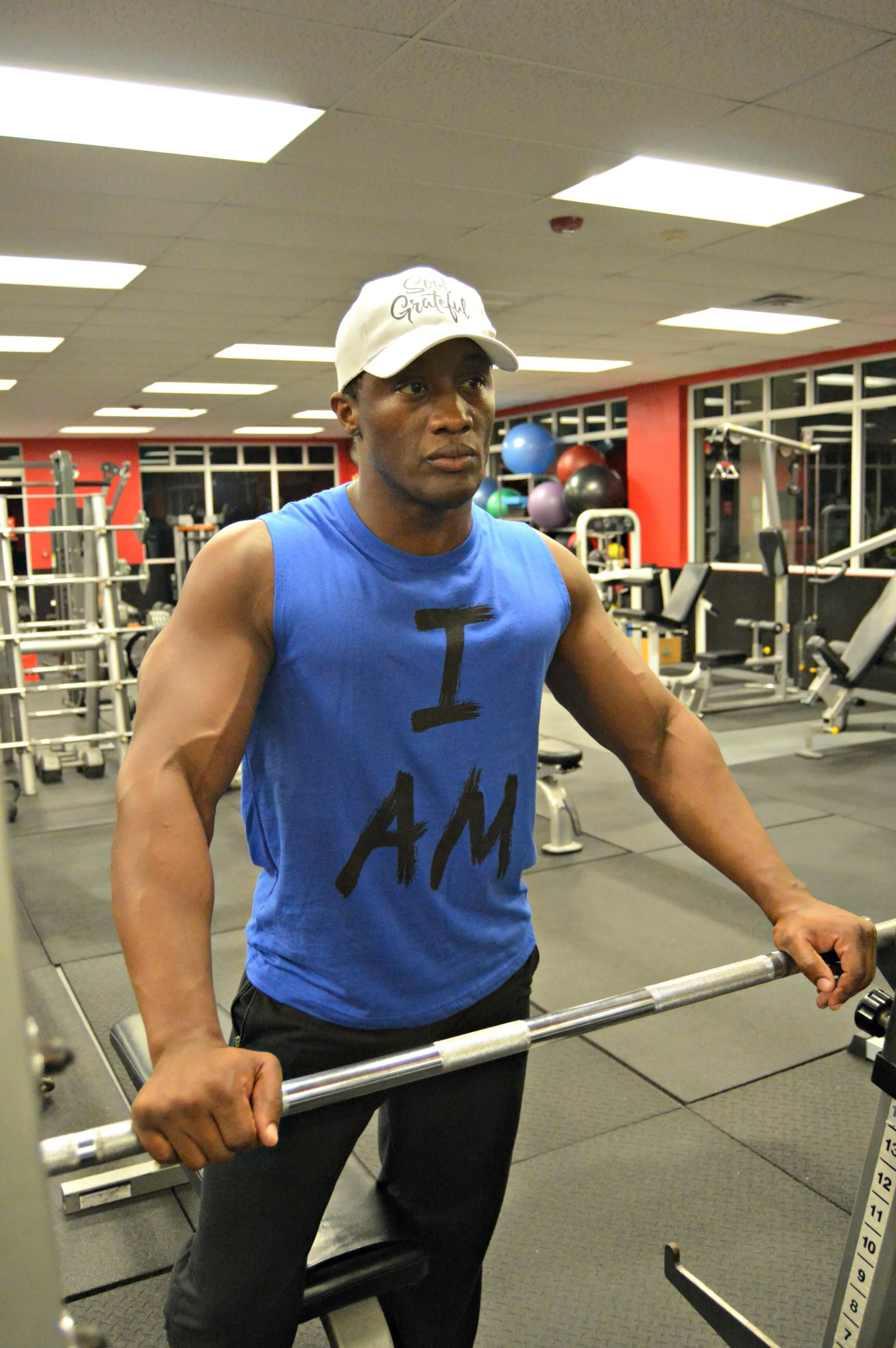 I AM Soul Grateful Muscle Tank