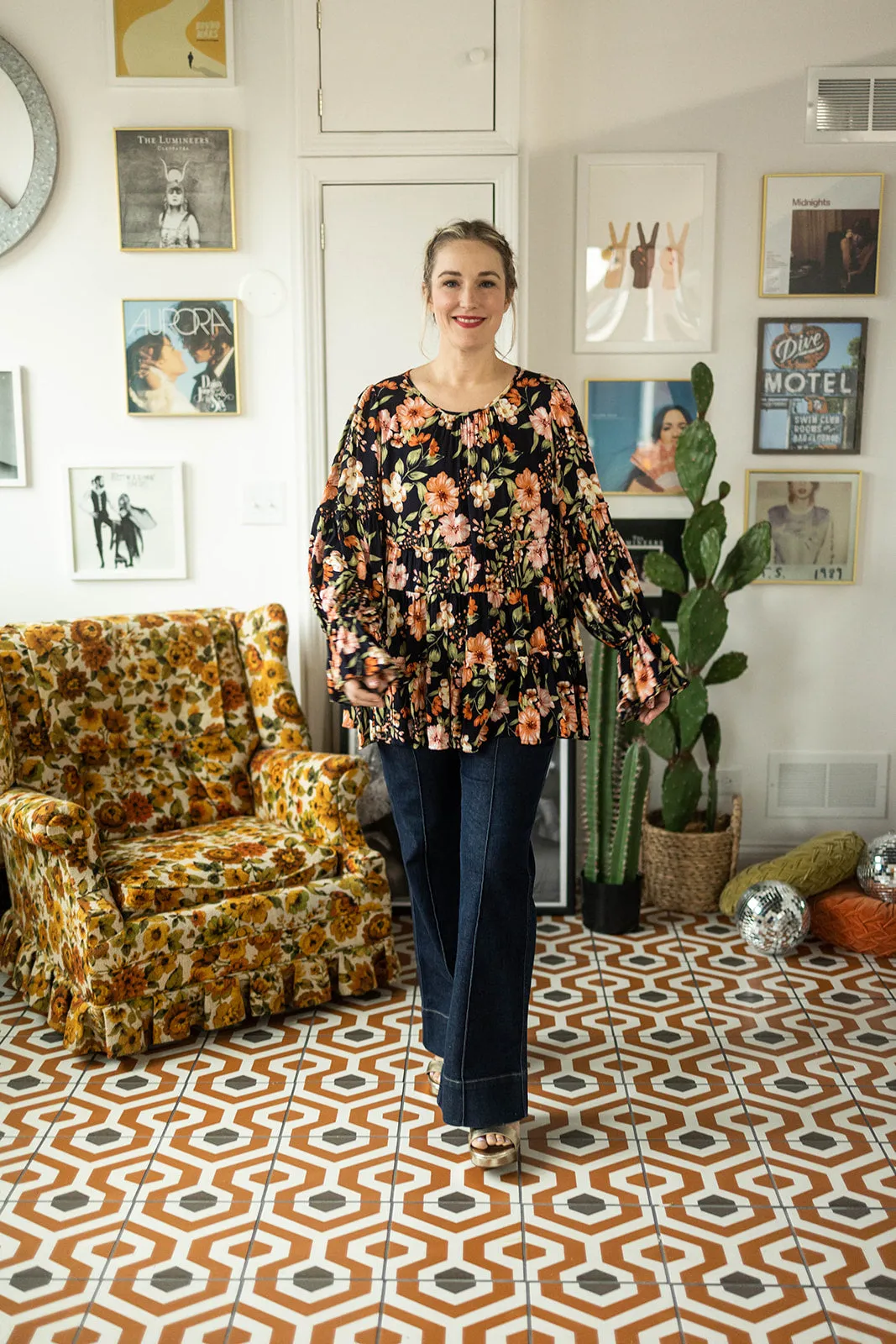 idalis top in blueberry