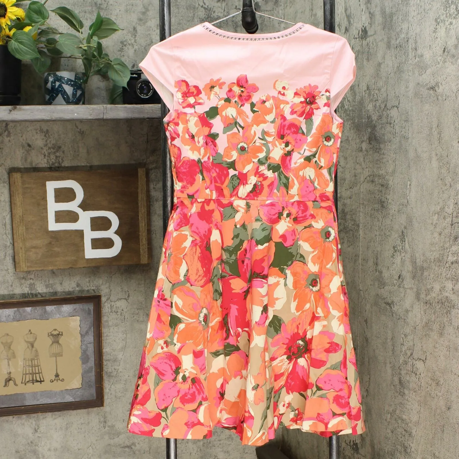 Isaac Mizrahi Live! Women's Engineered Floral Print Woven Dress