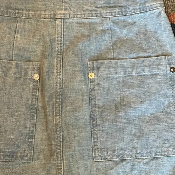 Isabel Marant Short Denim A-line Skirt