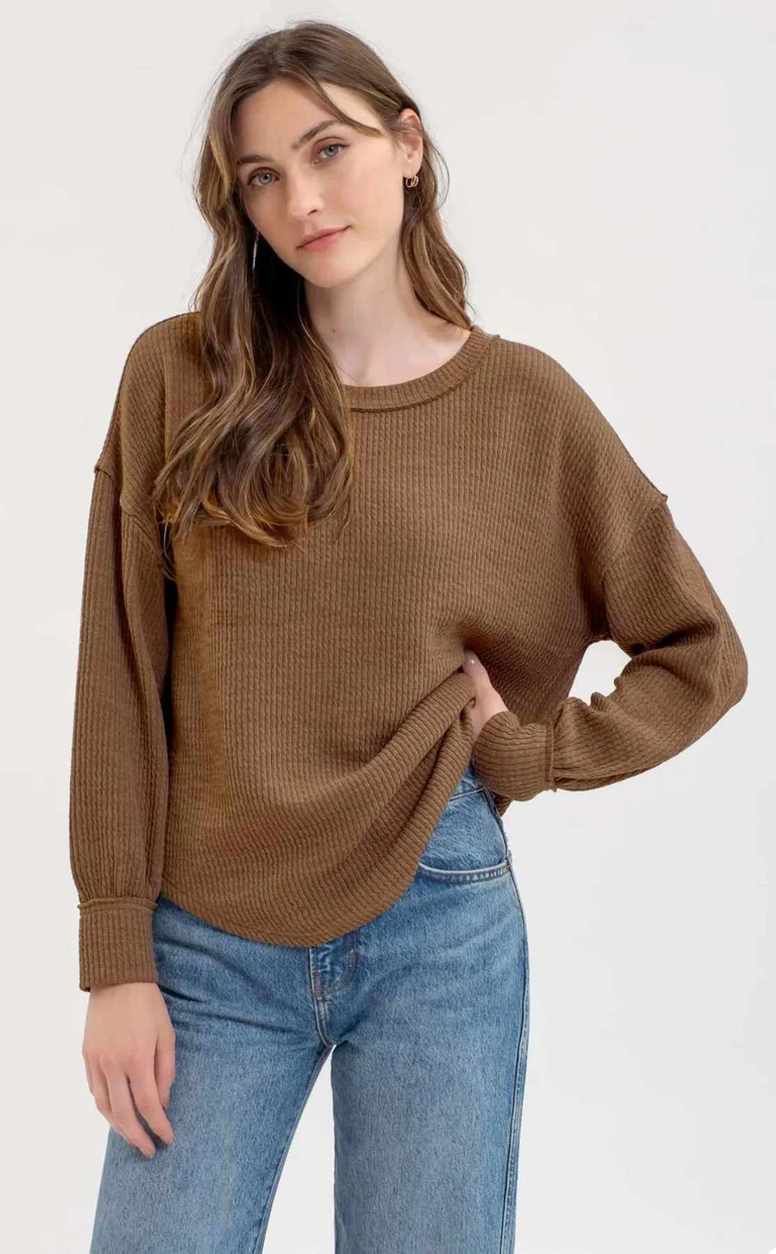 It’s A Must Long Sleeve Top-Multiple Colors Available
