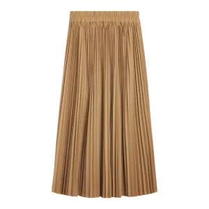 J. Crew Collection Gwyneth Full Pleated Maxi Skirt Size XXL Stretch Waist