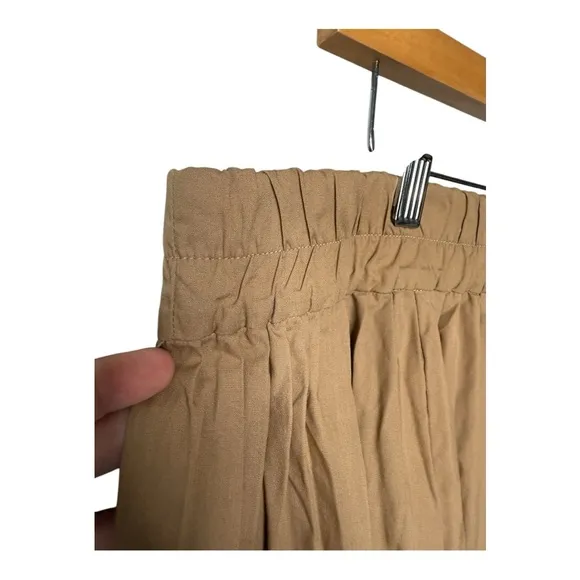 J. Crew Collection Gwyneth Full Pleated Maxi Skirt Size XXL Stretch Waist