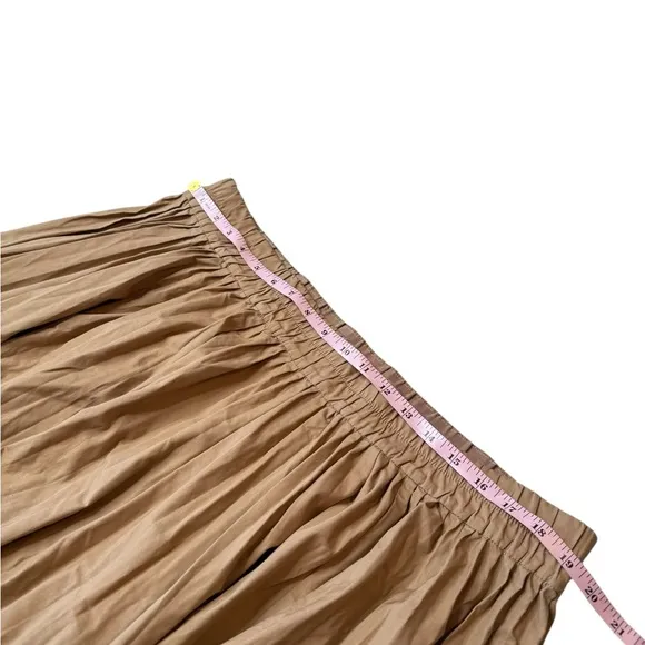 J. Crew Collection Gwyneth Full Pleated Maxi Skirt Size XXL Stretch Waist